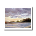 Huron Sunsets on Snow